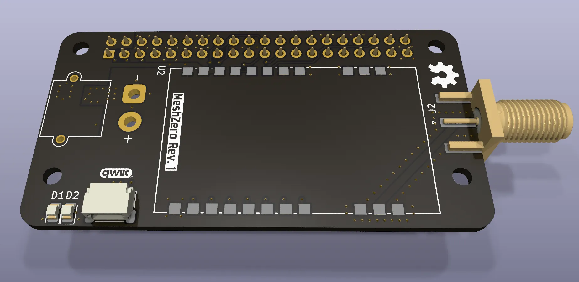 MeshZero PCB Image